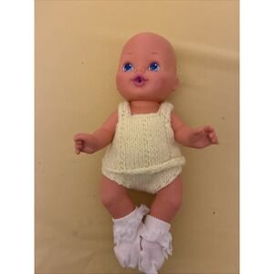 1997 hasbro doll hard plastic blue eyes Jointed